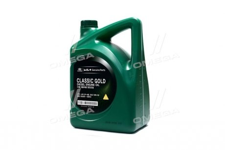 Моторна олива(ENGINE OIL 10W-30 Classic Gold Diesel), 6L MOBIS 05200-00610