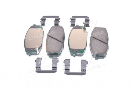 Колодки тормозные дисковые MOBIS 581011HA10