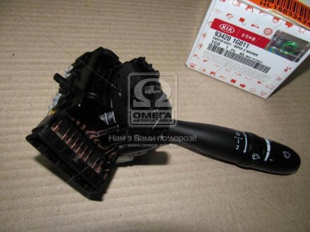 Перемикач підрульовий (склоочисний) Hyundai Accent/verna 08-12/Kia Rio 08-11 MOBIS 934201G011