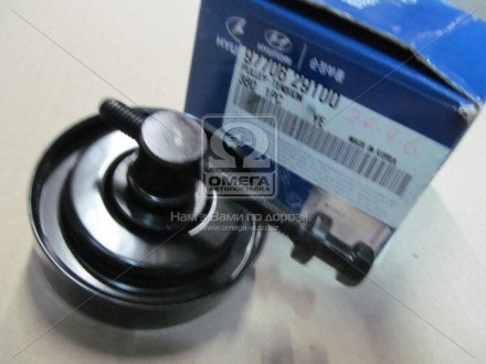 Ролик натяжной ремня кондиционера HYUNDAI/KIA SPORTAGE, TUCSON, ELANTRA, MATRIX, TRAJET (MOBIS 9770629100