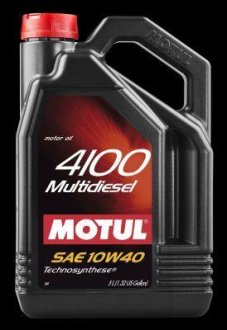 Олія двигуна 4100 Multidiesel 10W-40 5L MOTUL 100261 (фото 1)