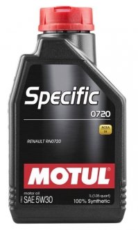 Олія моторна Specific 0720 5W-30 (1 л) MOTUL 102208