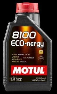 Моторна олива 8100 ECO-NERGY 5W-30, 1L MOTUL 102782