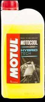 Готовая к использованию охлаждающая жидкость для мотоциклов -37°C Motocool Expert -37°C 1л MOTUL 105914