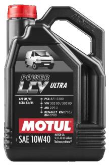 Олія двигуна Power LCV Ultra 10W-40 5L MOTUL 106156