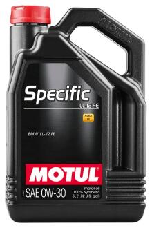 Олія двигуна Specific LL-12 FE 0W-30 5L MOTUL 107302 (фото 1)