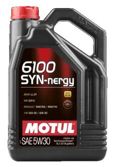 Моторна олива 6100 Syn-nergy SAE 5W30 5L MOTUL 107972
