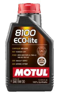 Масло моторное 8100 ECO-LITE SAE 5W30 1L MOTUL 108212