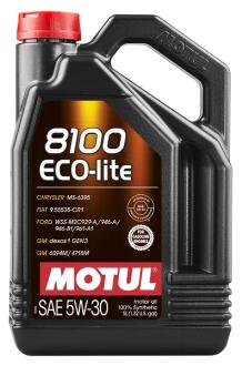 Масло моторное 8100 Eco-lite 5W30 5L MOTUL 108214
