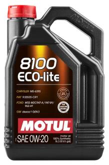 Масло моторное 8100 ECO-LITE 0W20 5L MOTUL 108536