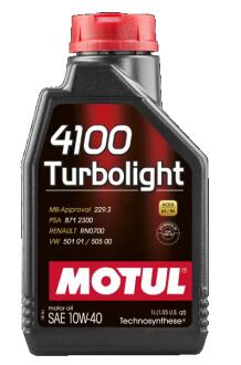 Масло моторне Technosynthese "4100 Turbolight 10W40", 1л (102774=) MOTUL 108644 (фото 1)