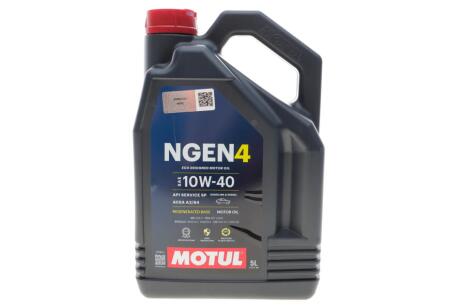 Масло 10W40 NGEN 4 (5L) (MB 229.3/RN0710/RN0700/PSA B71 2300/VW 501 01/505 00) (113059) MOTUL 387806