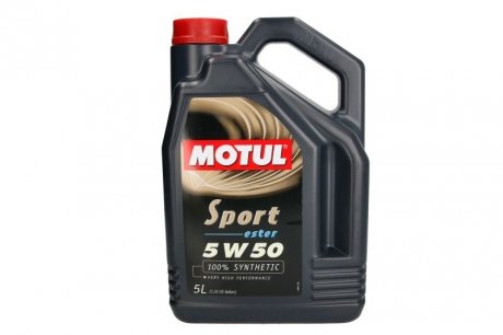 Олія моторна Sport 5W-50 (5 л) MOTUL 824306 (фото 1)
