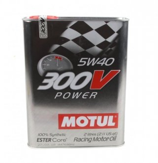 Масло моторне 300V Power 5W-40 (2 л) MOTUL 825602 (фото 1)