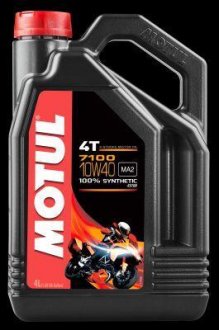 Олива для 4-х тактних двигунів 100% синтетична естерова MOTUL 836341 / 104092