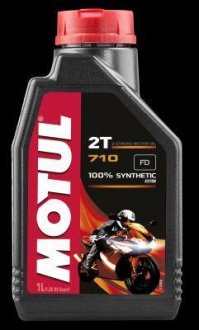 Олива для 2-х тактних двигунів 100% синтетична естерова MOTUL 837311 / 104034