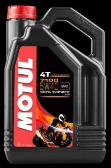 Олива для 4-х тактних двигунів 100% синтетична естерова MOTUL 838041 / 104087