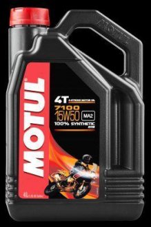 Олива для 4-х тактних двигунів 100% синтетична естерова MOTUL 845241 / 104299