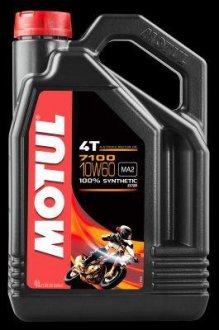 Олива для 4-х тактних двигунів 100% синтетична естерова MOTUL 845541 / 104101