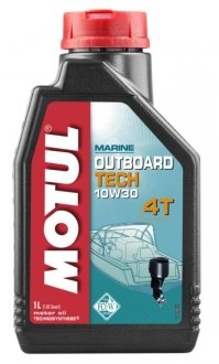 Олива 4T Outboard Tech 10W30 1 L MOTUL 852111