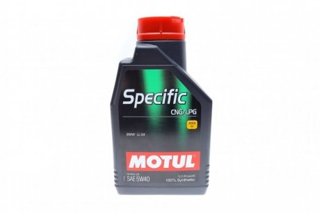 Масло моторне Specific CNG/LPG 5W-40 (1 л) MOTUL 854011