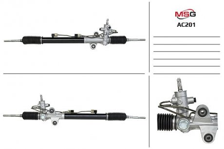 Рулевая рейка с ГУР новая ACURA MDX (YD2) 06- MSG AC201