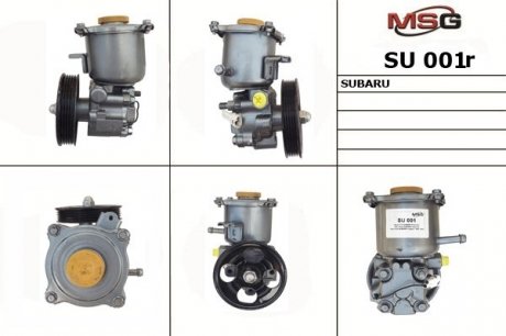 Насос ГУР восстановленный SUBARU Forester 1997-2002,SUBARU Impreza 1992-2002,SUBARU Legacy 1993-1998 MSG SU001R