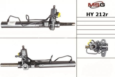 Рульова рейка з ГУР Hyundai Matrix MSG HY212R (фото 1)