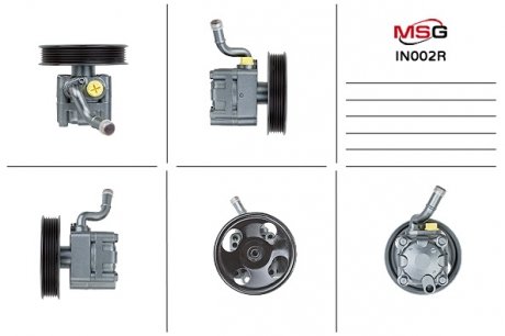 Насос ГУР відновлений INFINITI EX35 J50 07-12 MSG IN002R