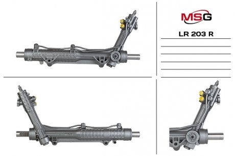 Рулевая рейка с ГУР восстановленная LAND ROVER RANGE ROVER III (LM) 02- MSG LR203R (фото 1)