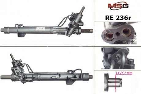 Рульова рейка з ГУР Renault Laguna MSG RE236R (фото 1)