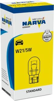 Автолампа W21/5W 12V 21/5W W3x16q NARVA 179193000