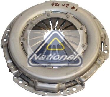 Комплект сцепления Transit (V184) 2.4DI/TDE (5МКПП) (250mm) (под сплошной маховик) National CK9798S