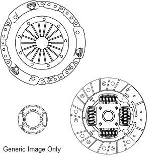 Комплект зчеплення Suzuki Swift 1.3-1.5 05- National CK9920 (фото 1)