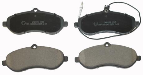 Тормозные колодки перед. Scudo/Expert 07- National NP2115