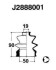 Пыльник ШРУСа NIPPARTS J2888001 (фото 1)