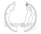 Тормозные колодки к-кт. NIPPARTS J3500525 (фото 1)