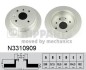 Диск тормозной задний 258mm Lacetti/Evanda/Tacuma/ NIPPARTS N3310909 (фото 1)