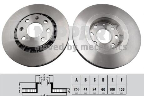Тормозной диск NIPPARTS J3300907