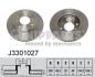 Тормозной диск NIPPARTS J3301027 (фото 1)