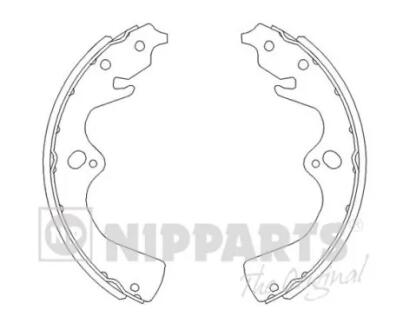 Тормозные колодки к-кт. NIPPARTS J3500307