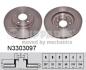 Диск тормозной передний 297mm CX-5/GH/GJ NIPPARTS N3303097 (фото 1)