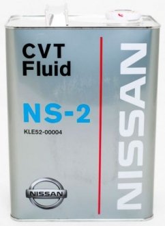 Олива трансмісійна CVT Fluid NS-2, 4л. NISSAN KLE52-00004