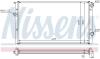 Радиатор охлаждения VW GOLF III (1H) (91-) 1.9 D NISSENS 652461 (фото 5)