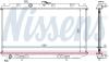 Радиатор охлождения NISSAN ALMERA/PRIMERA NISSENS 67344A (фото 6)