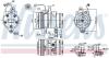 CHEVROLET Компресор кондиціонера MATIZ 0.8 05-, SPARK 0.8 05-, DAEWOO NISSENS 89261 (фото 7)