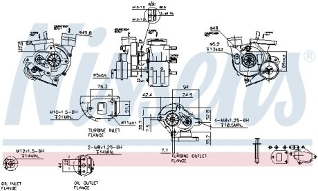 Компресор NISSENS 93027