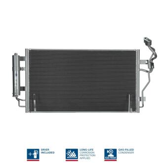 Радіатор кондиціонера NISSENS 941299