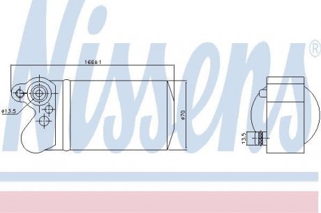 Осушитель кондиционера NISSENS 95517