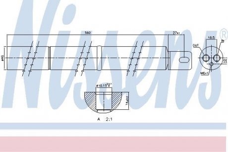 Осушитель кондиционера NISSENS 95531